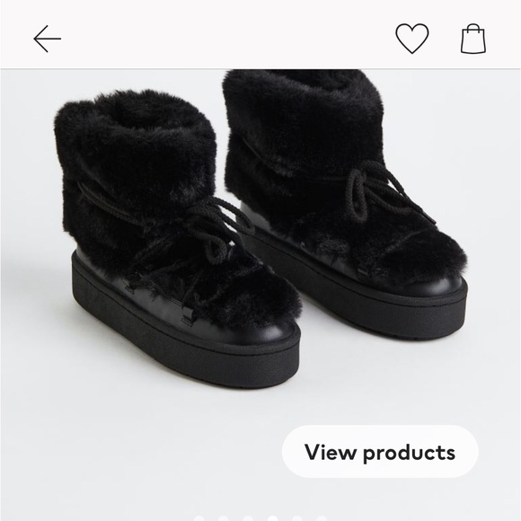 H&m padded boots - Picture 1 of 2